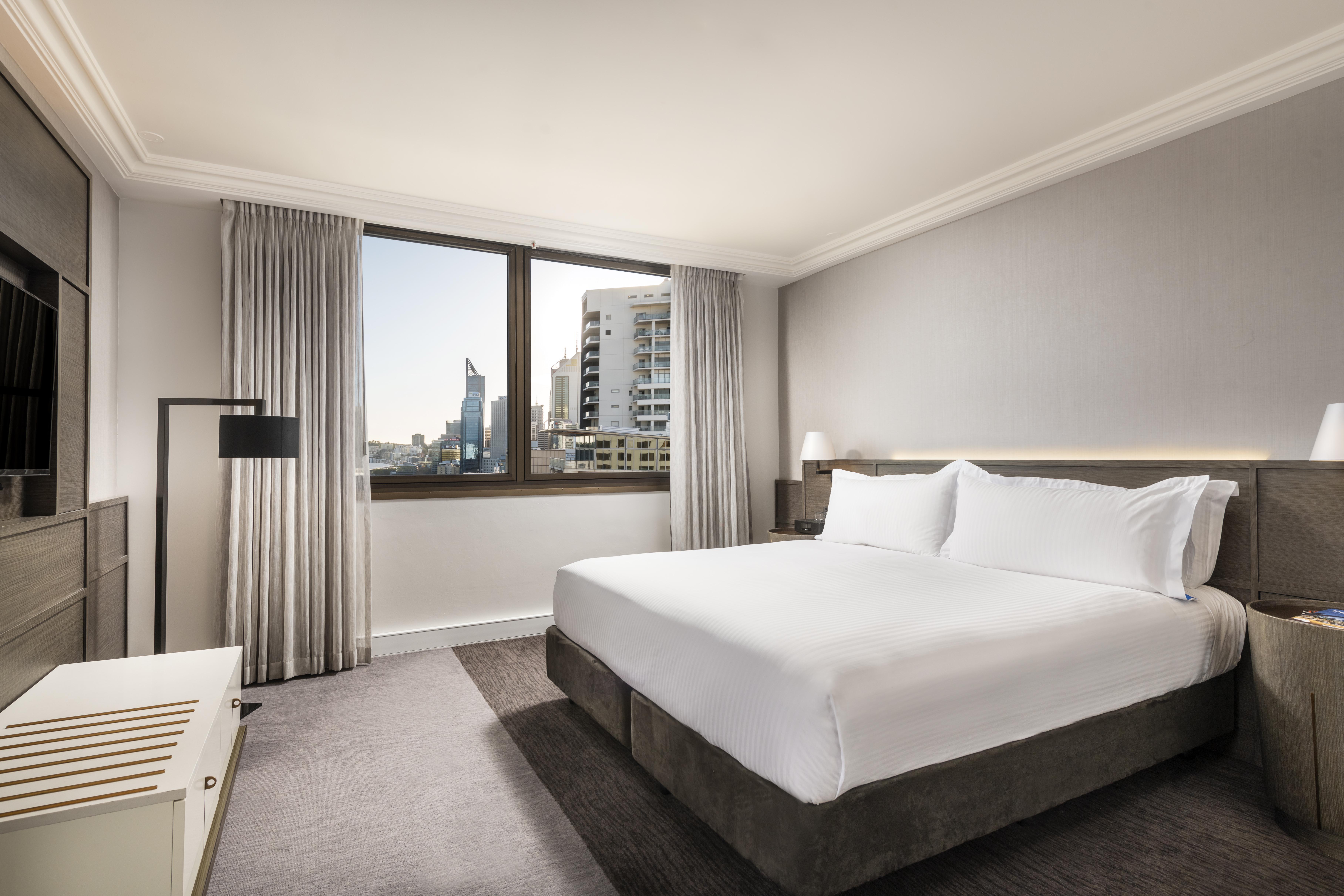 Hotel Pan Pacific Perth Extérieur photo A bedroom at the hotel