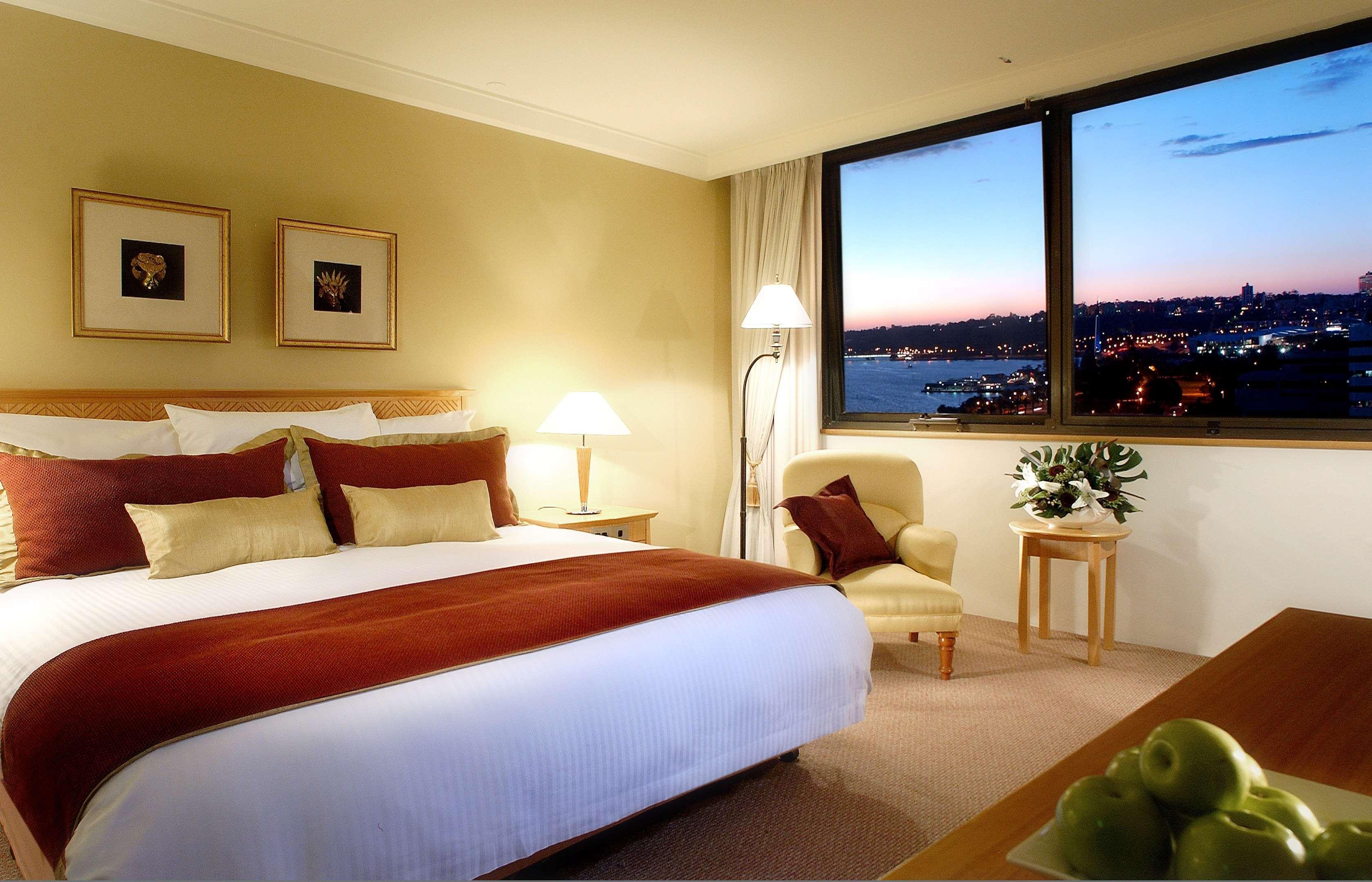 Hotel Pan Pacific Perth Extérieur photo A bedroom in a hotel