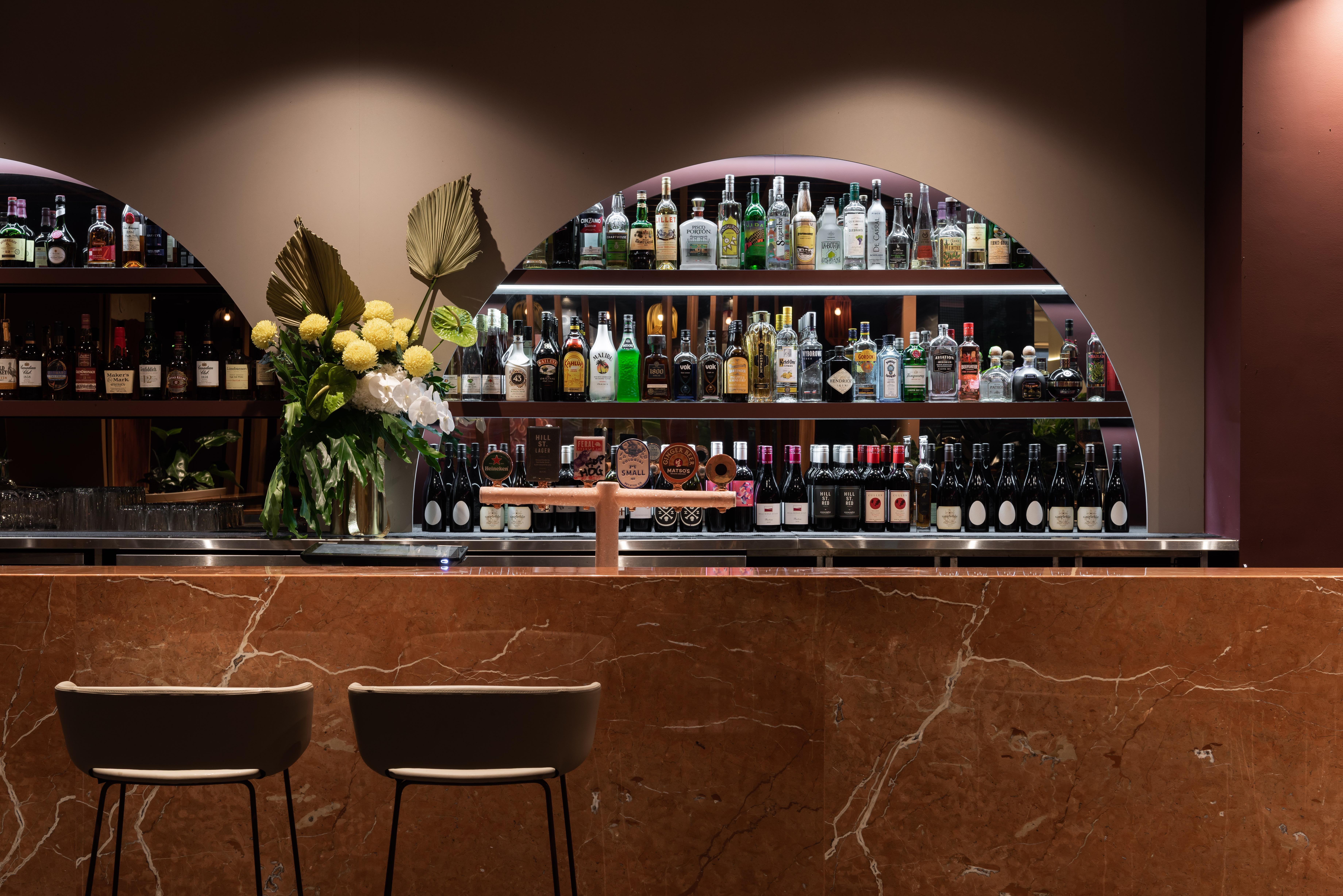 Hotel Pan Pacific Perth Extérieur photo The bar at the restaurant